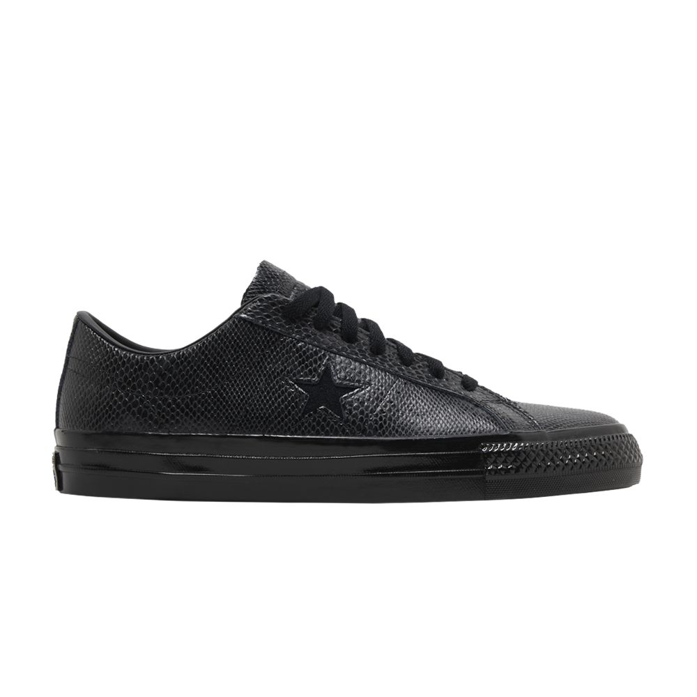 Converse Jamie Platt x One Star Pro Ox Low 'Black Snakeskin' | Men's Size 7.5