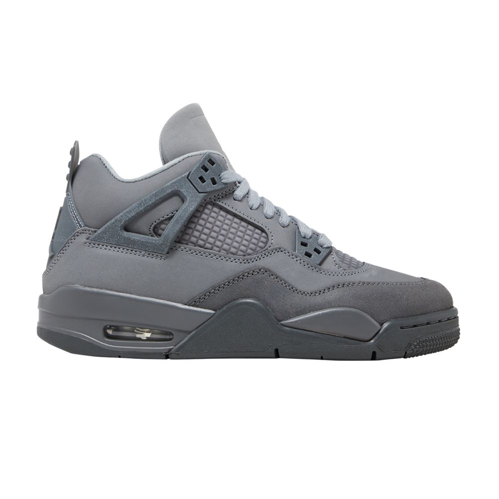 Pre-owned Air Jordan 4 Retro Se Gs 'wet Cement' | Grey | Kid's Size 4.5 In Gray