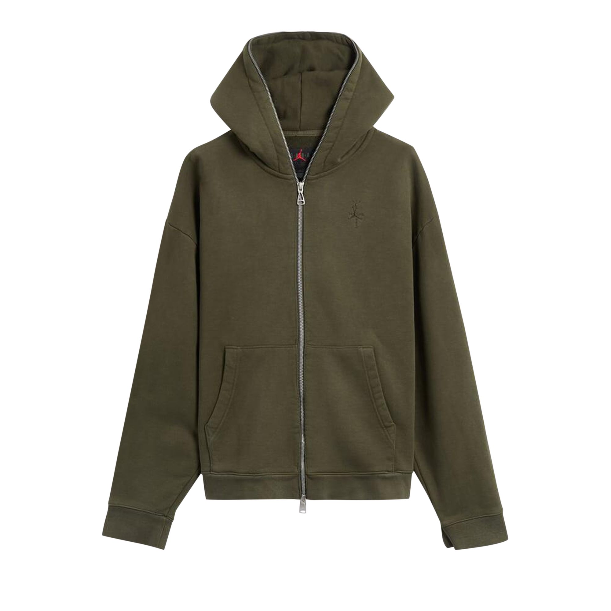 Air Jordan x Travis Scott Full-Zip Hoodie 'Cargo Khaki' | Green | Men's Size L