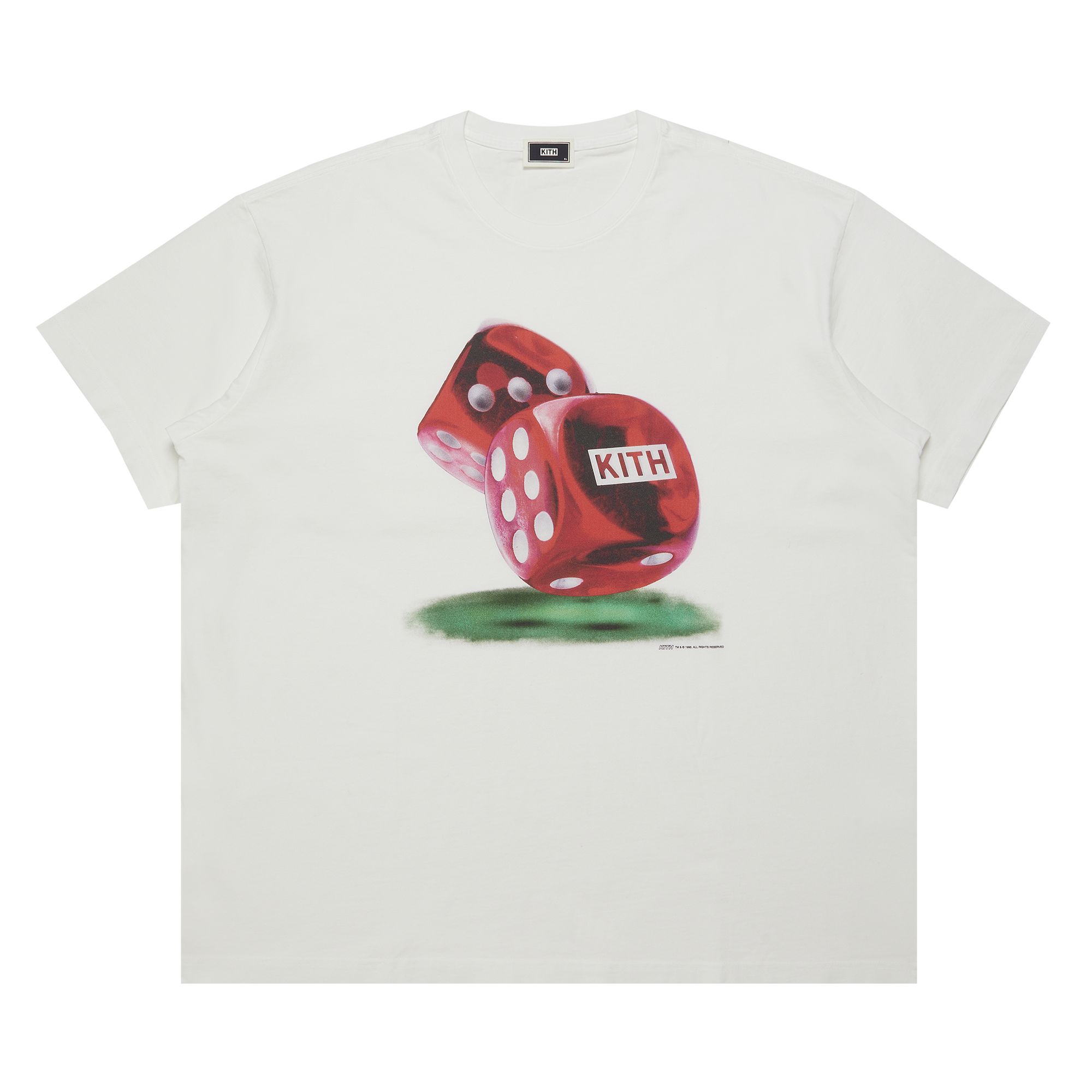 Kith High Stakes Vintage Tee 'White' | Men's Size L