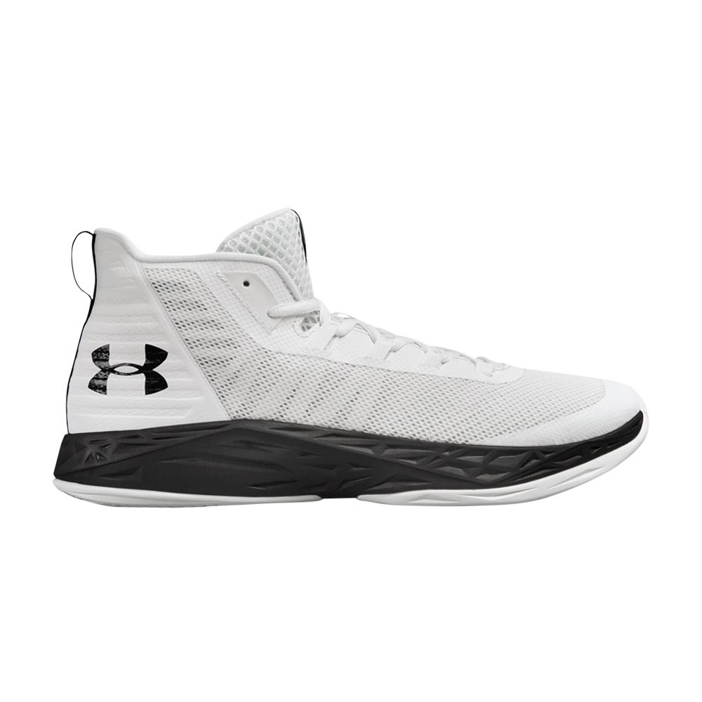 Under Armour Jet Mid 'White Black' | Men's Size 9.5 - 3020623-100