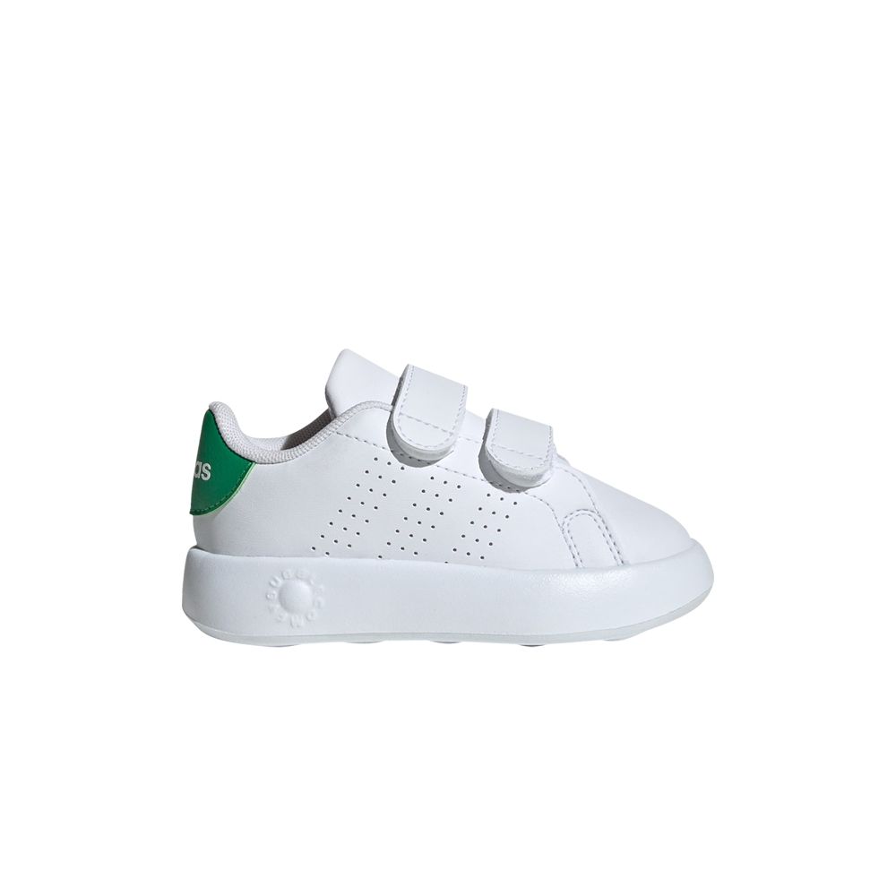 Pre-owned Adidas Originals Adidas Advantage Cf I 'white Green' | Infant Size 7