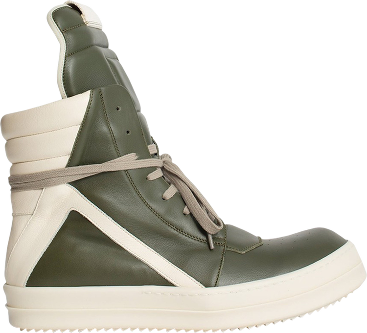 Rick Owens Geobasket Green Milk