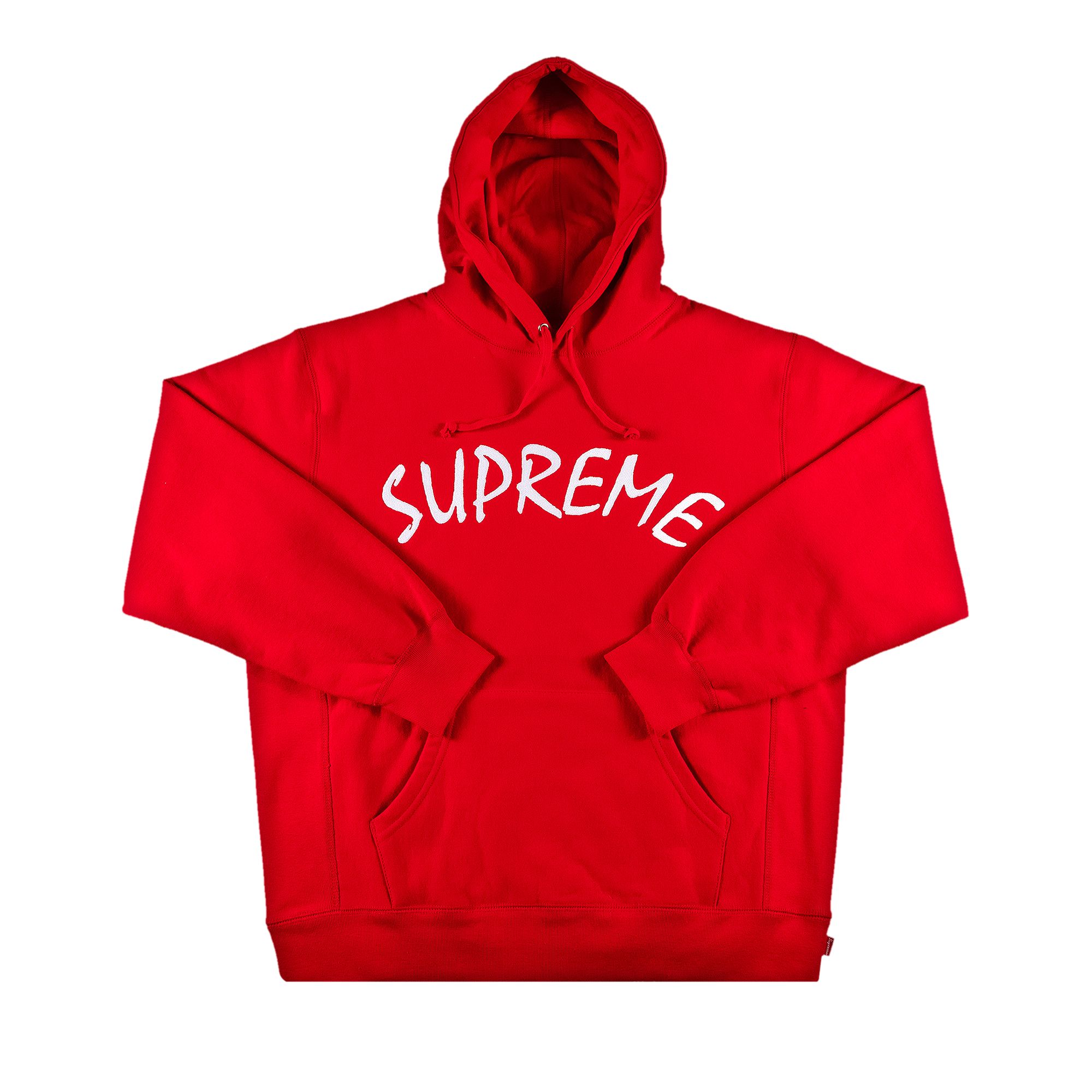 Supreme FTP Arc Hooded Sweatshirt 'Red' | Men's Size M