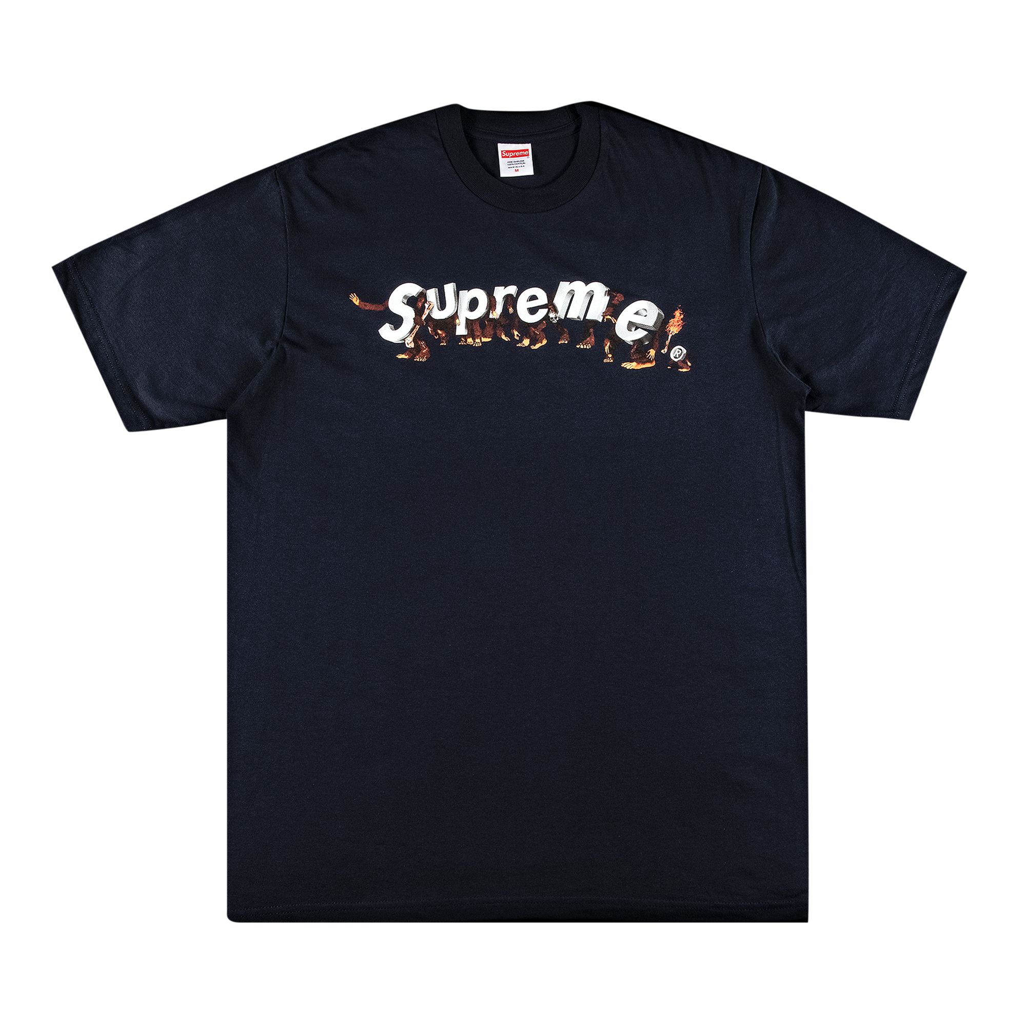 Supreme Apes Tee 'Navy' | Blue | Men's Size M