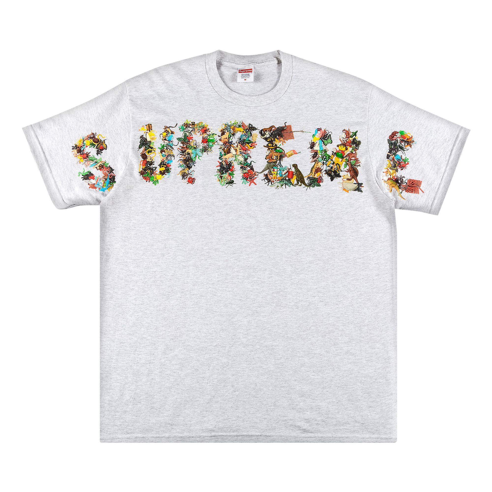 Supreme Toy Pile Tee 'Ash Grey' | Men's Size M