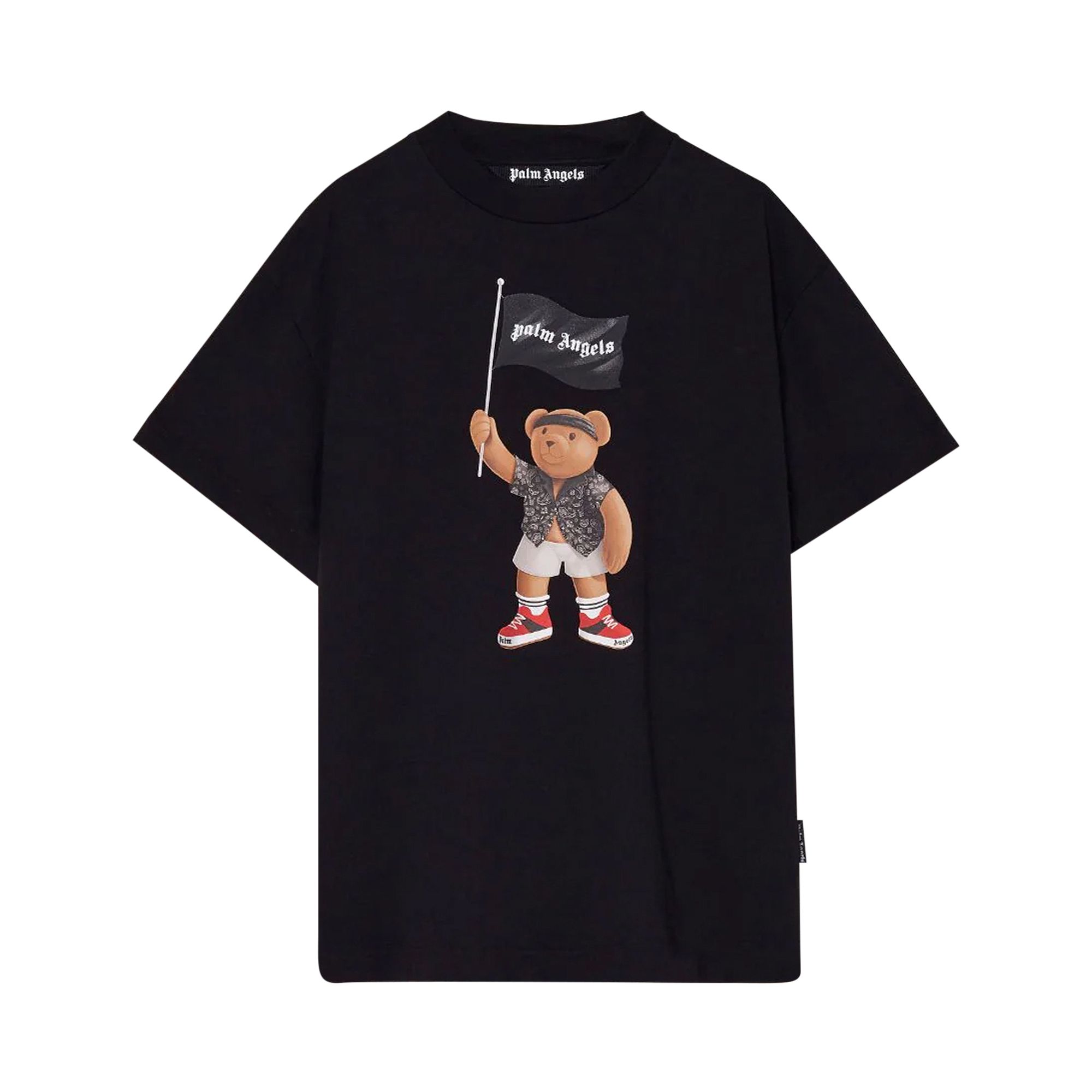 Palm Angels Pirate Teddy Bear Tee 'Black/White' | Men's Size S