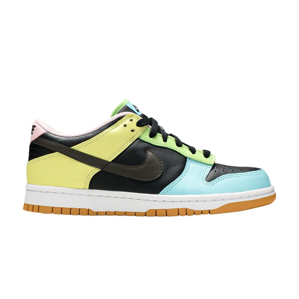 Pre-owned Nike Dunk Low Se Gs 'free.99 - Black' | Multi-color | Kid's Size 4