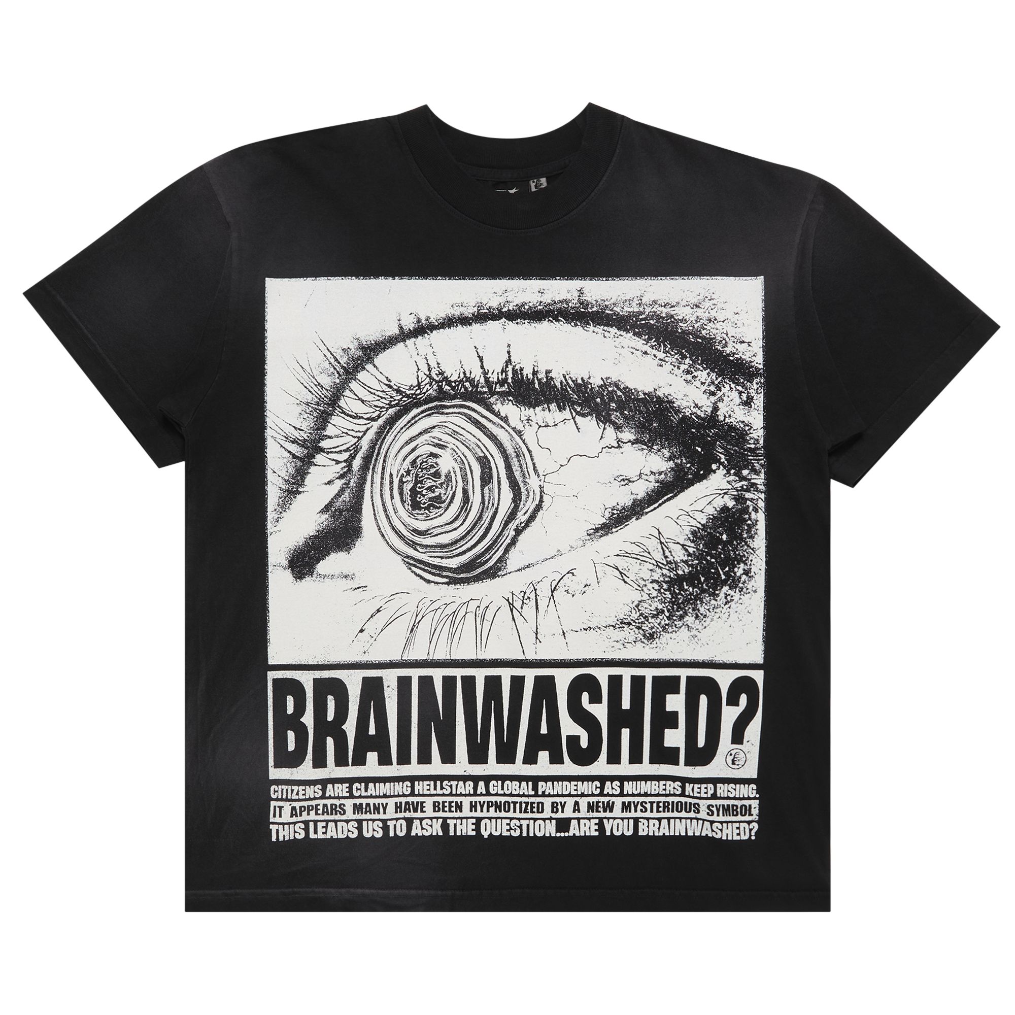 Hellstar Eyeball T-Shirt 'Black' | Men's Size XL