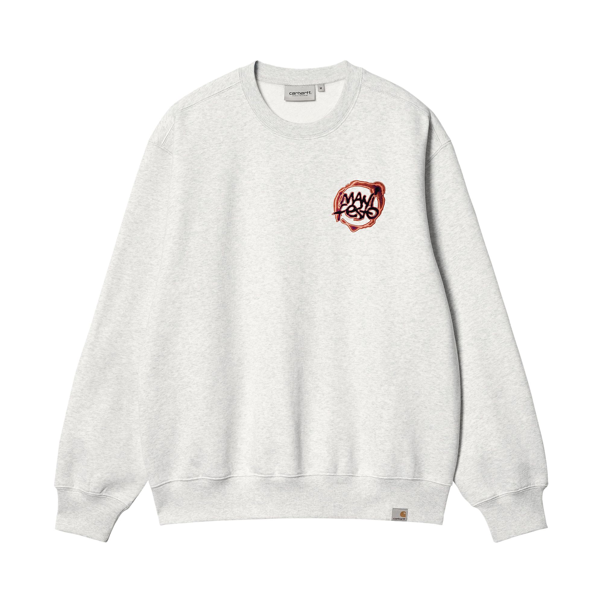 GOAT Exclusive for Manifesto Carhartt WIP Sweatshirt | Grey | Men's Size S