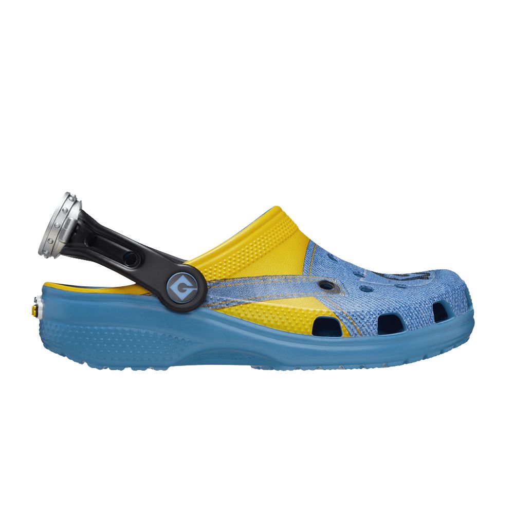 Pre-owned Crocs Despicable Me X Classic Clog Toddler 'minions' | Blue | Infant Size 6