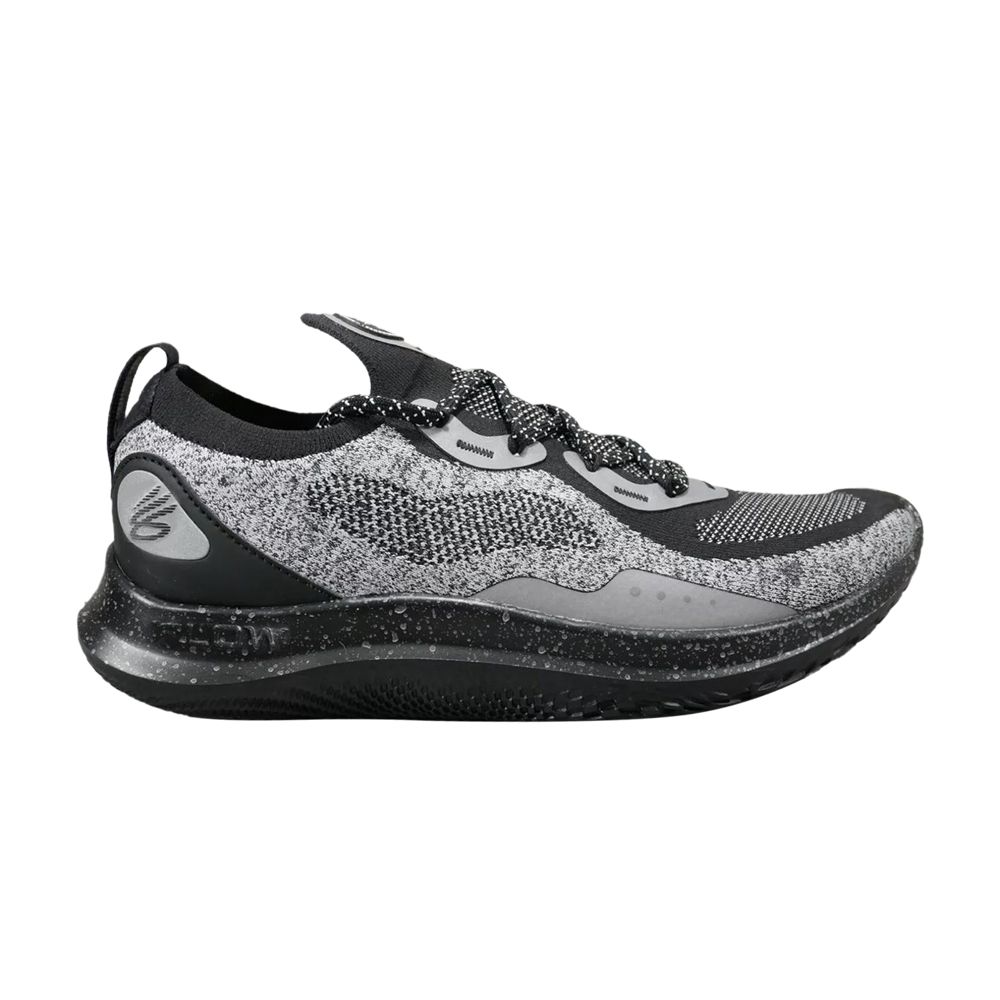 Pre-owned Curry Brand Curry Flow Go 'black Silver' | Men's Size 9.5