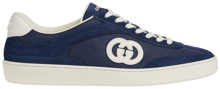 Gucci blue suede shoes outlet