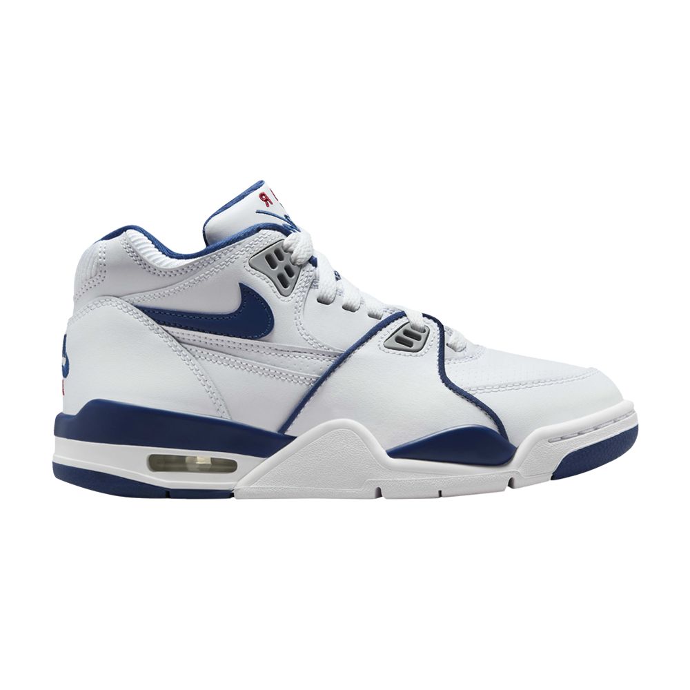 Nike Air Flight 89 GS 'Dark Royal Blue' | White | Kid's Size 6.5