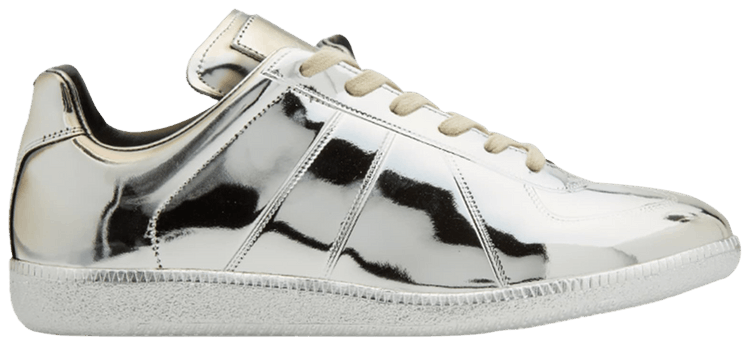 Maison Margiela 22 Replica Low Galvanized Silver