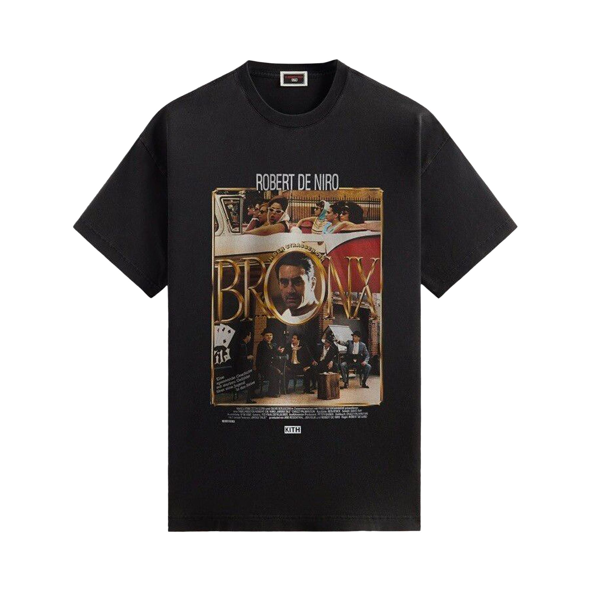 Pre-owned Kith For A Bronx Tale German Poster Vintage Tee 'black'