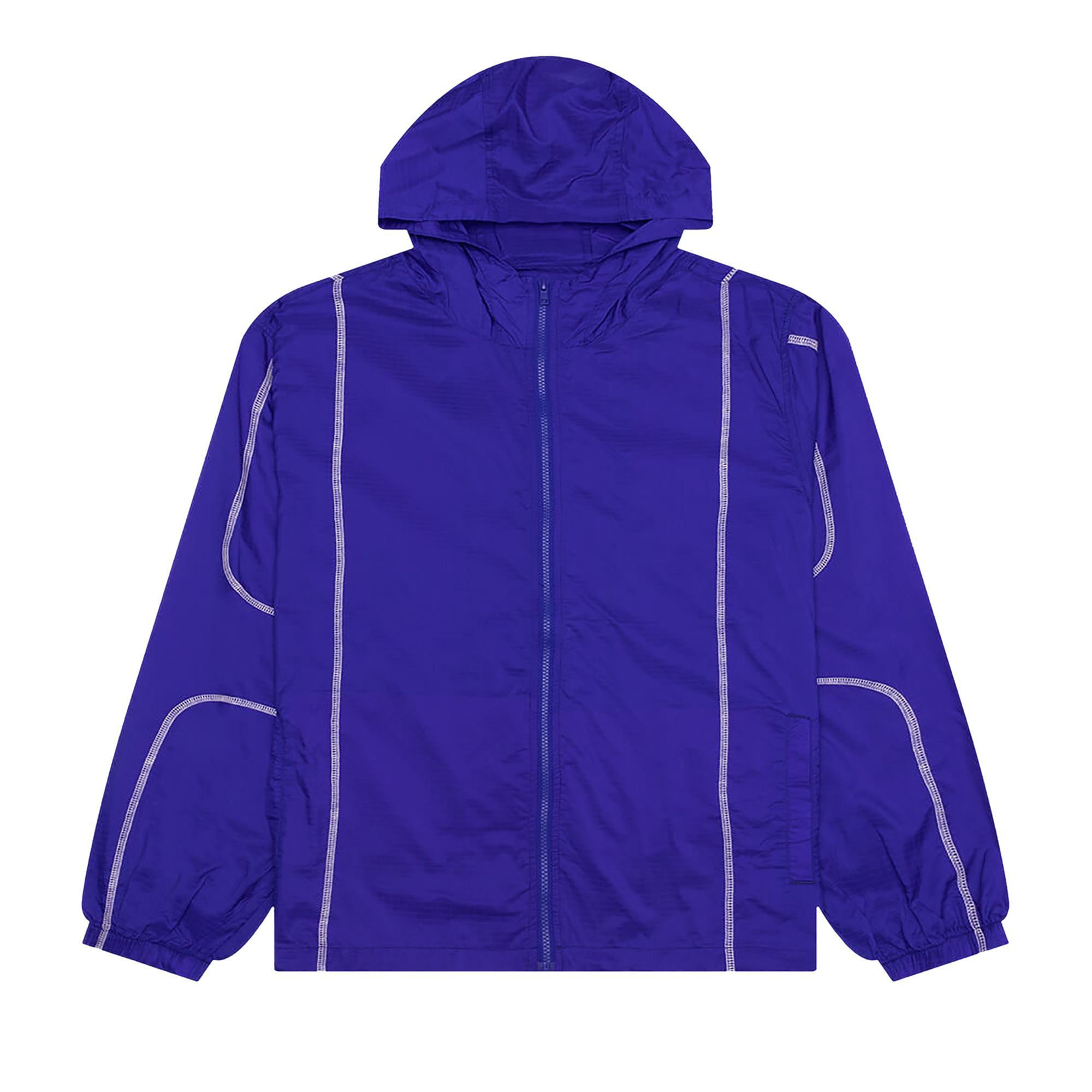 Pleasures Logic Windbreaker 'Blue' | Men's Size L