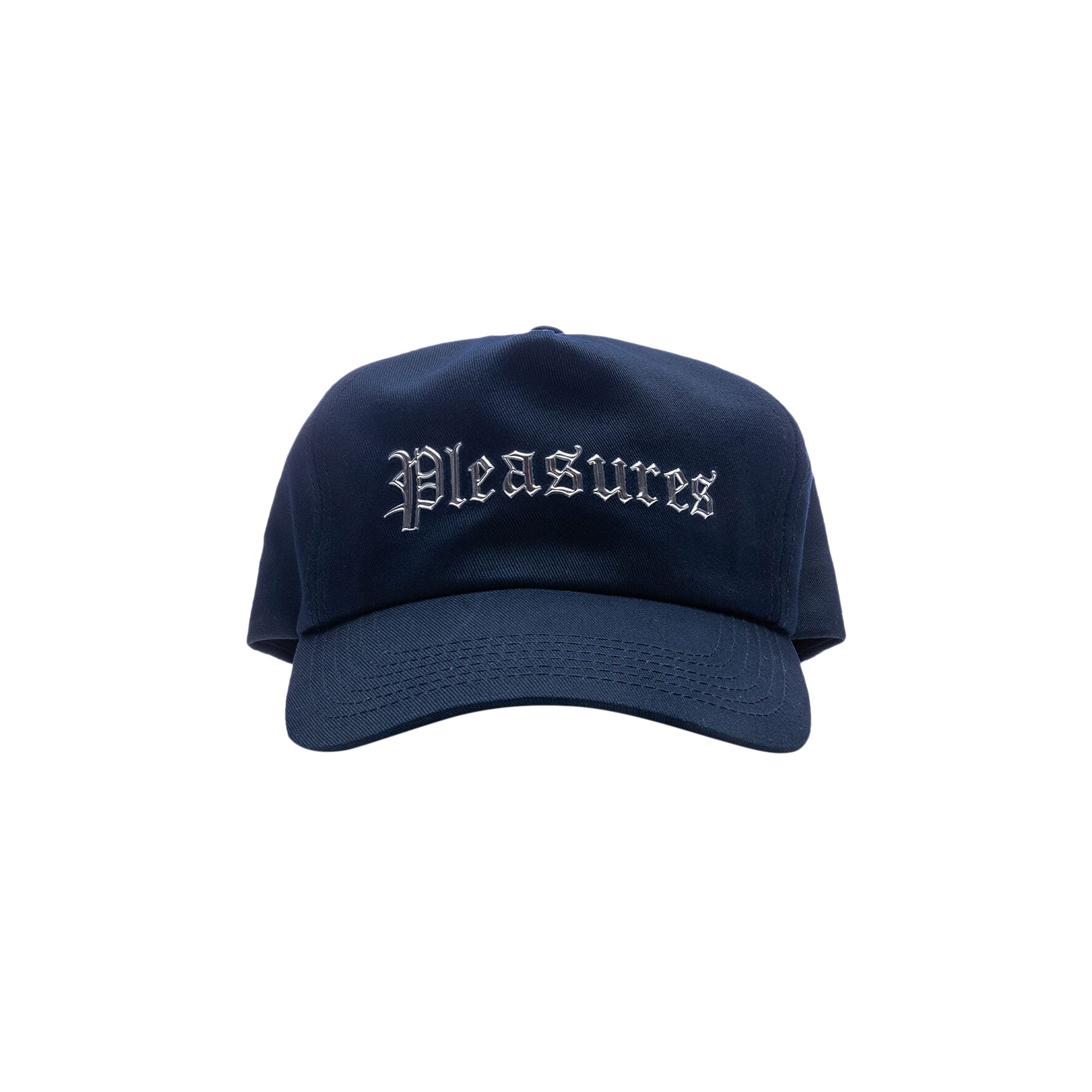 Pleasures Chrome Snapback 'Navy' | Blue | Men's Size Onesize