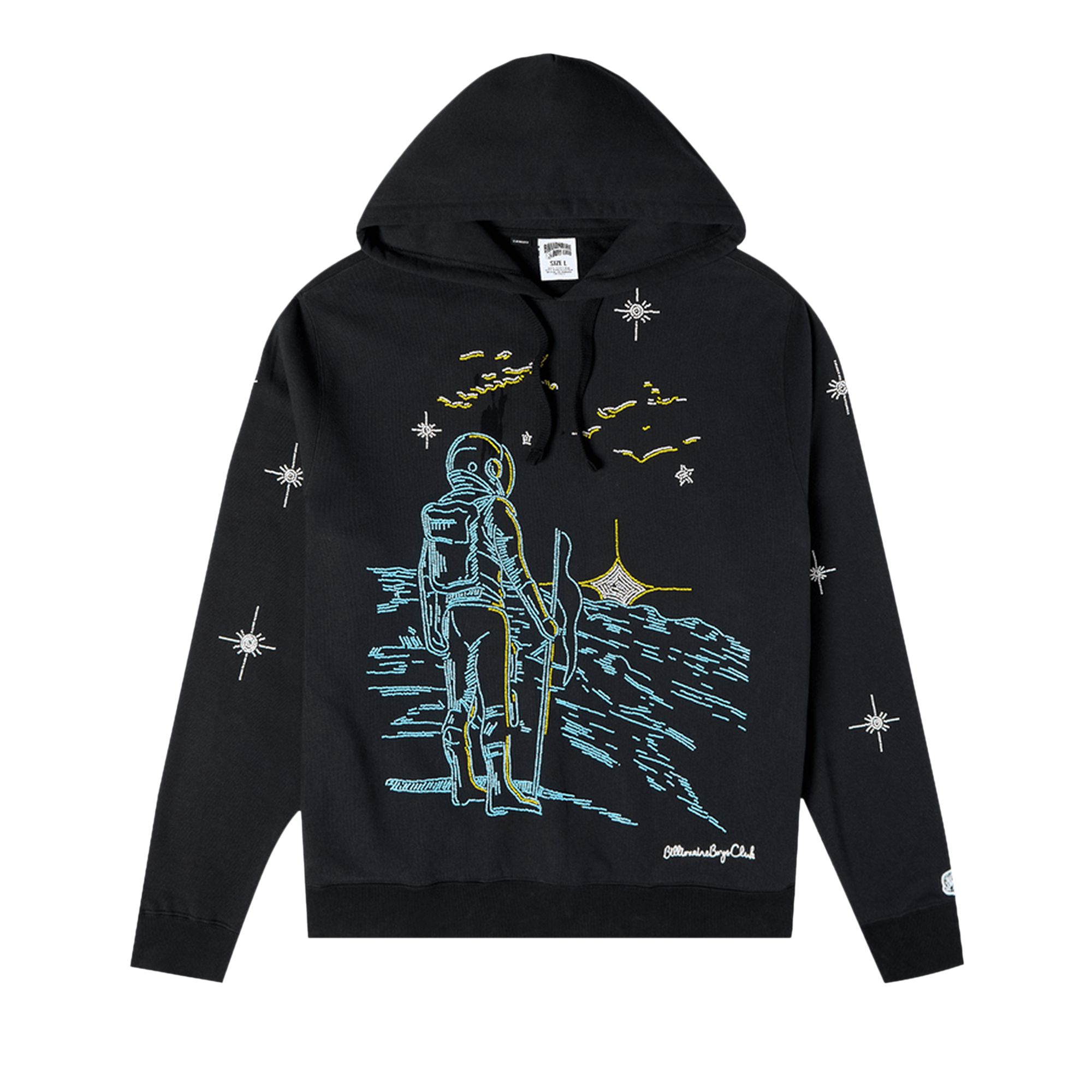 Pre-owned Billionaire Boys Club Night Sky Hoodie 'black' | Men's Size Xl