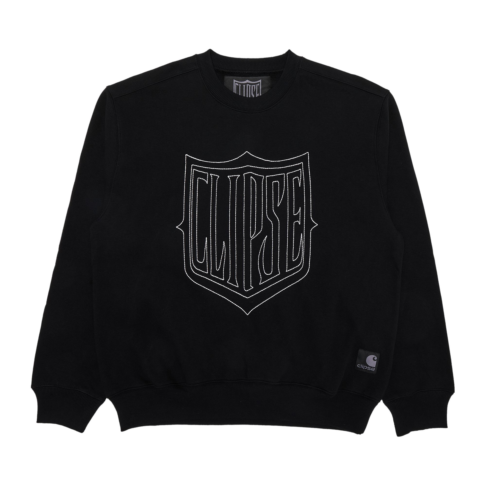 Pre-owned Carhartt Wip X Clipse Sweatshirt | Black | Men's Size S