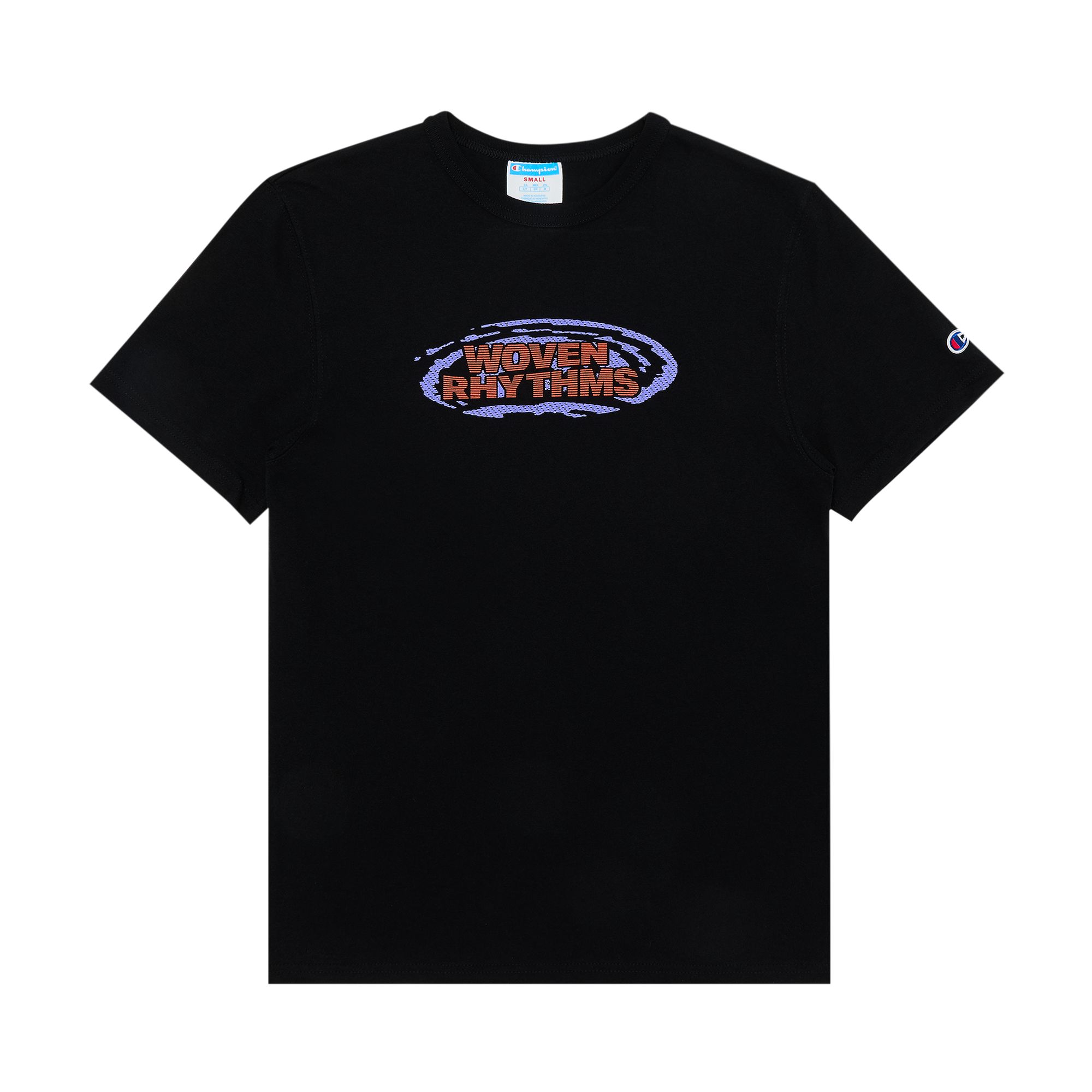 Pre-owned Nicholas Daley Goat Exclusive For Manifesto Woven Rhythms Tee In Black