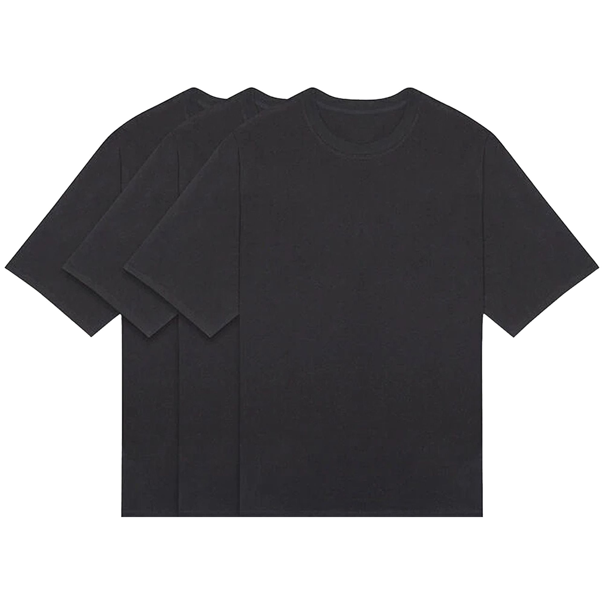 Fear of God Essentials Three Pack T-Shirts 'Black' | Men's Size S