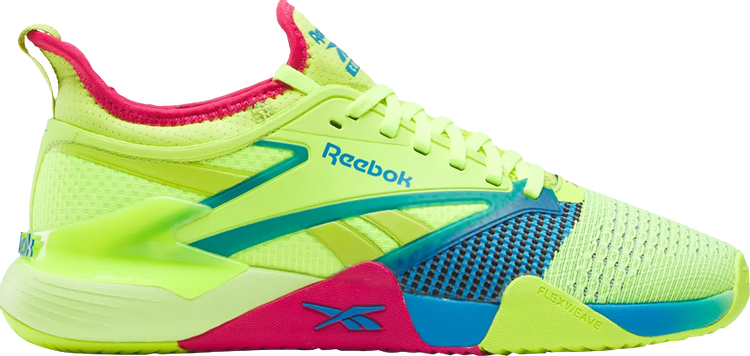 Nano Court Digital Lime Aqua Pink