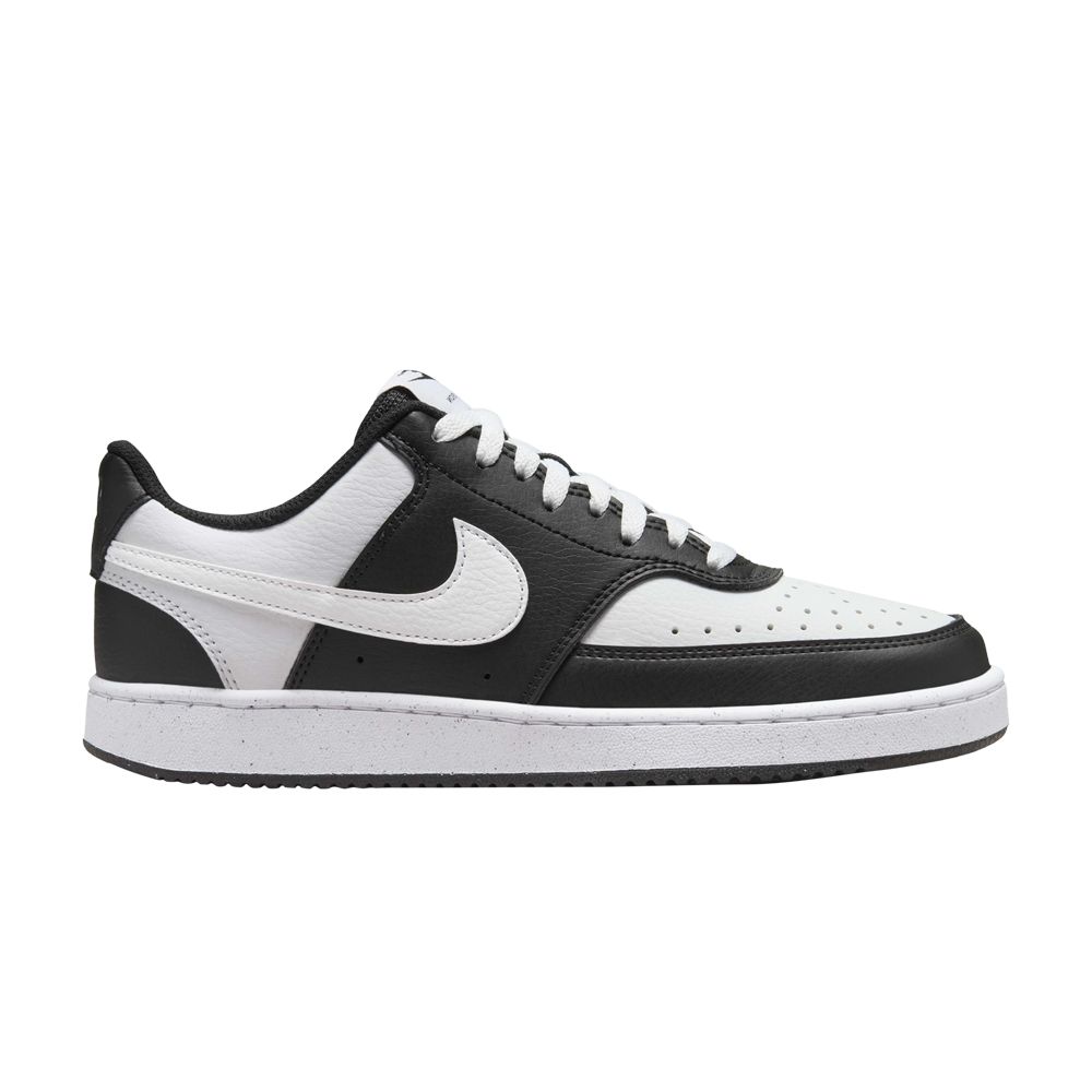 Pre-owned Nike Wmns Court Vision Low Next Nature 'black White' | Women's Size 6