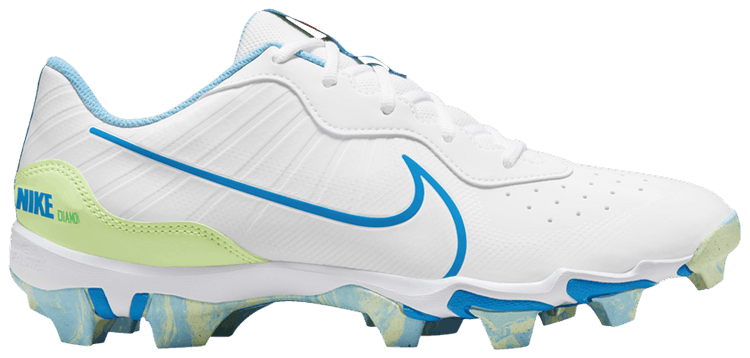 Nike Alpha Huarache 4 Keystone White Blue Barely Volt