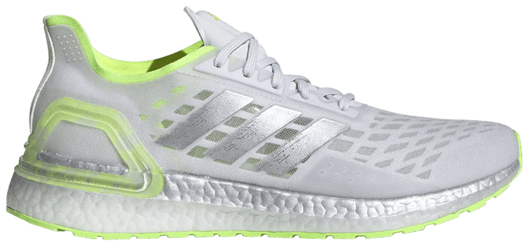 Adidas UltraBoost PB Silver Metallic Signal Green