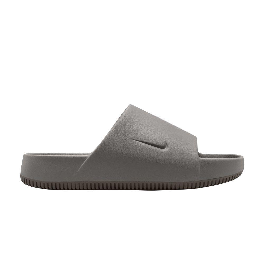 Pre-owned Nike Calm Slide 'flat Pewter' In Grey