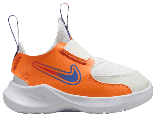 Nike Flex Runner 3 TD White Total Orange Blue