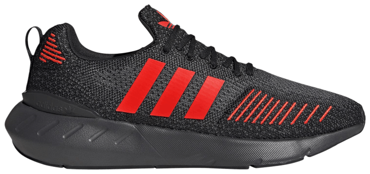 Size 10.0 Swift Run 22 Black Solar Red