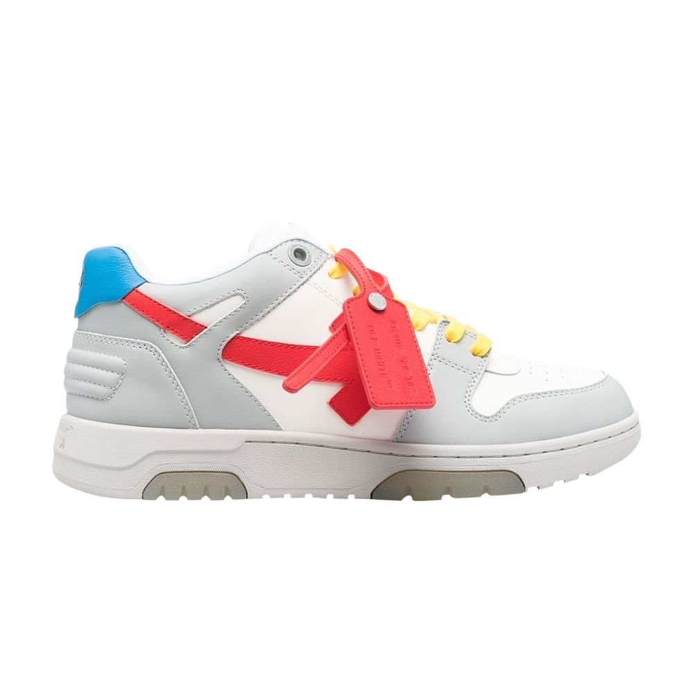 Pre-owned Off-white Out Of Office 'grey Red Blue' | Men's Size 41 In Gray