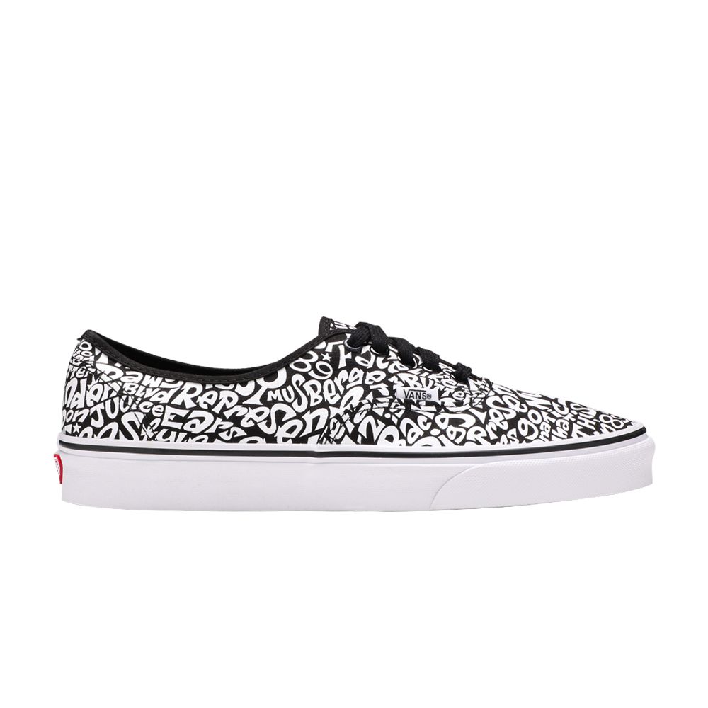 Vans A Tribe Called Quest x Authentic 'Tracklist' | White | Men's Size 11