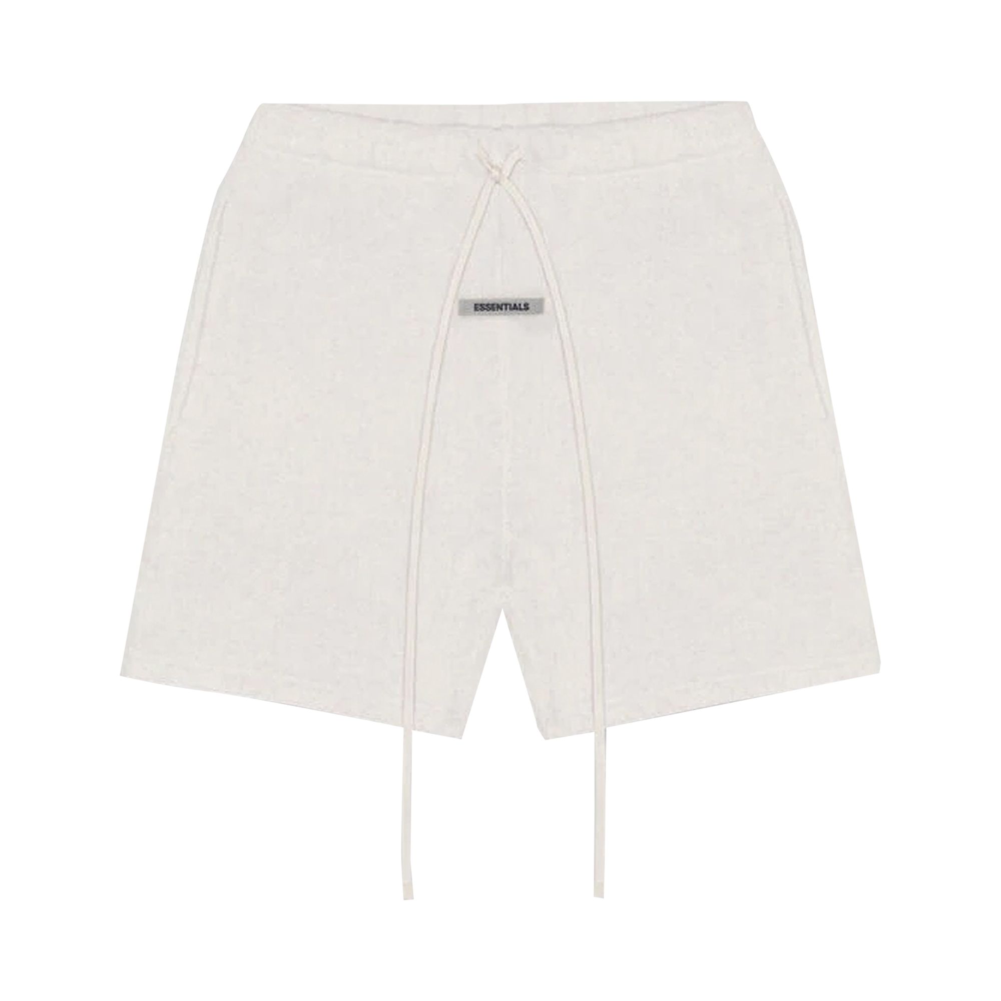 Fear of God Essentials Polar Fleece Sweat Shorts 'Oatmeal' | White | Men's Size XL