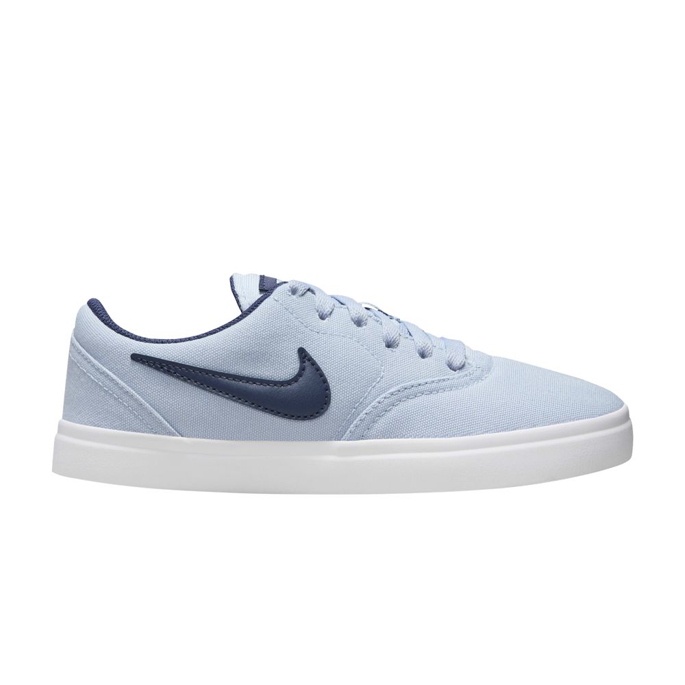 Pre-owned Nike Check Canvas Sb Gs 'light Armory Blue' | Kid's Size 4.5