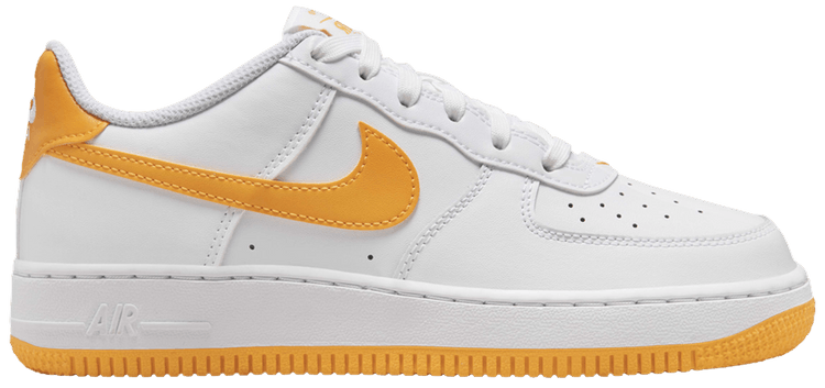 Size 4.5 Air Force 1 GS White University Gold