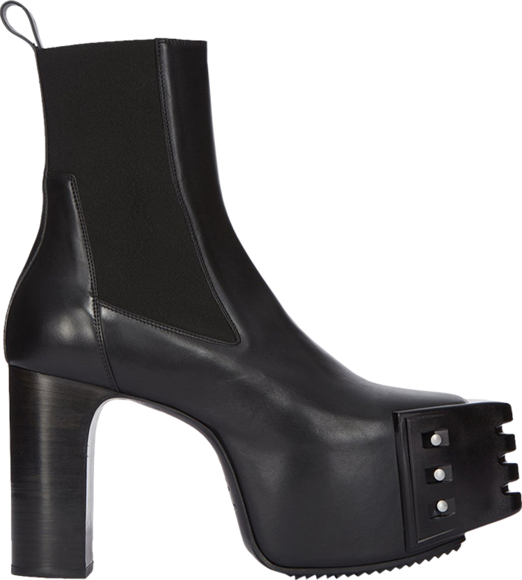 Rick Owens Wmns Grilled Platform Boot Black