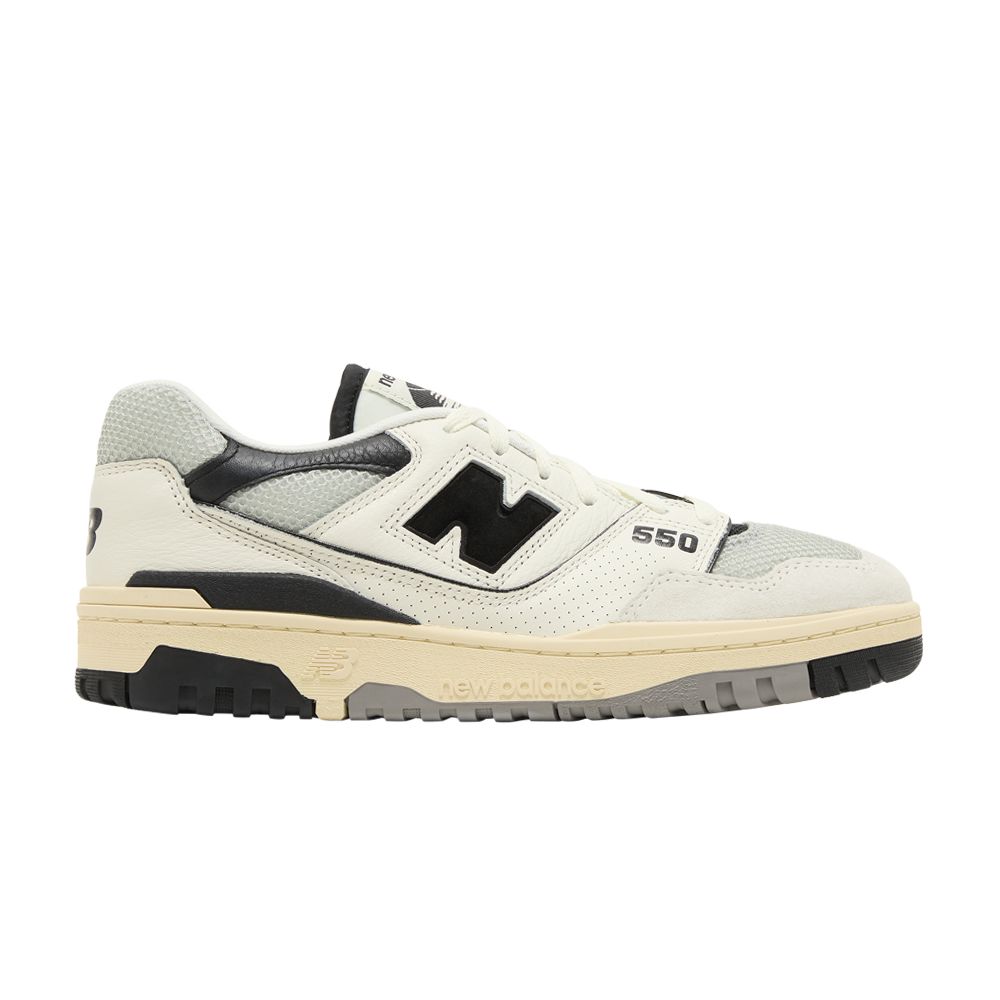 New Balance 550 'Sea Salt Pack - Black' | Cream | Men's Size 12