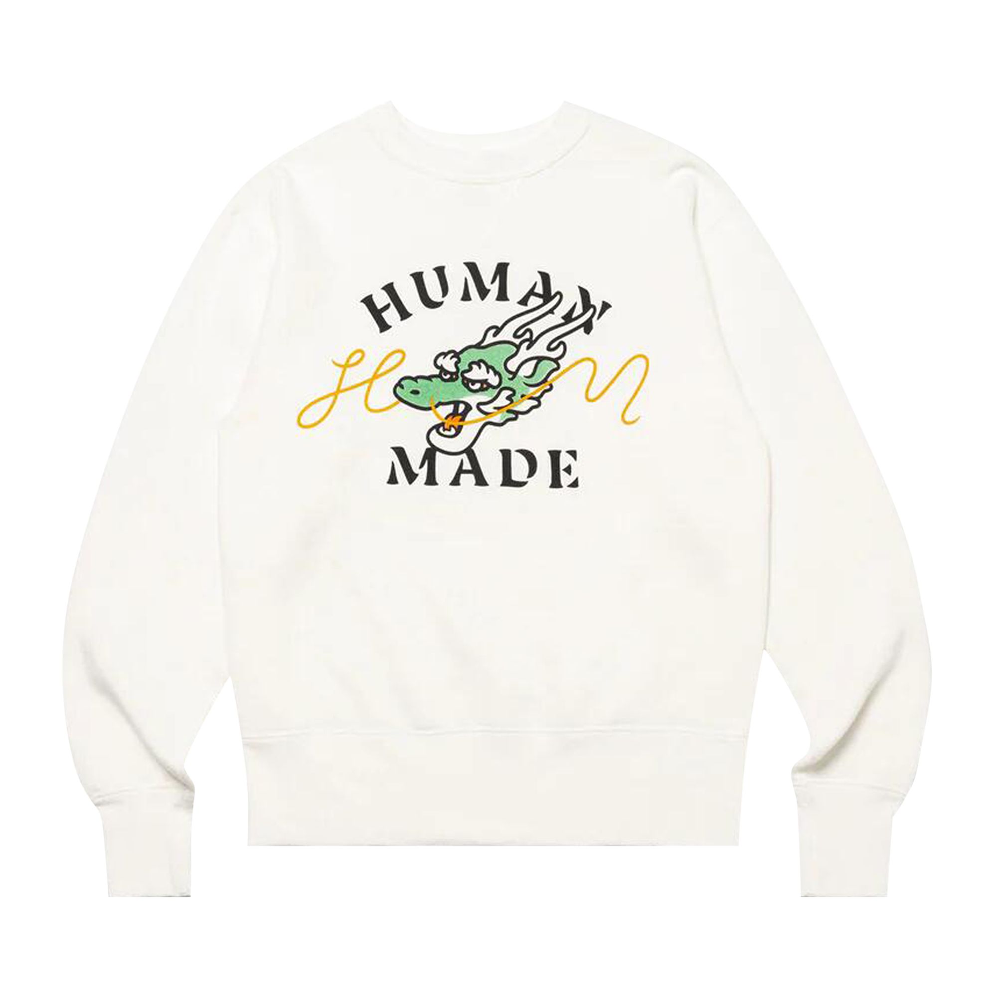 HUMAN MADE HUMAN MADE DRAGON SWEATSHIRT #1 'WHITE'