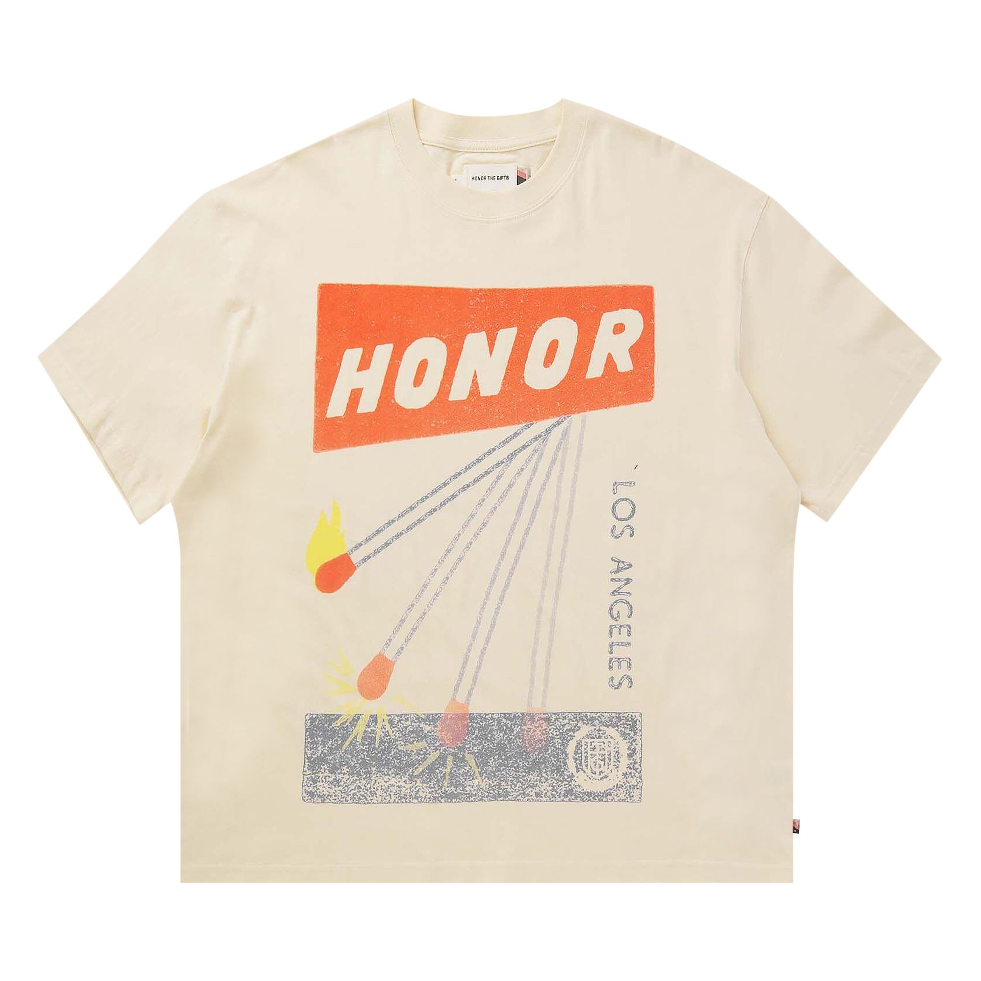 Pre-owned Honor The Gift Match Box Tee 'white' | Men's Size M