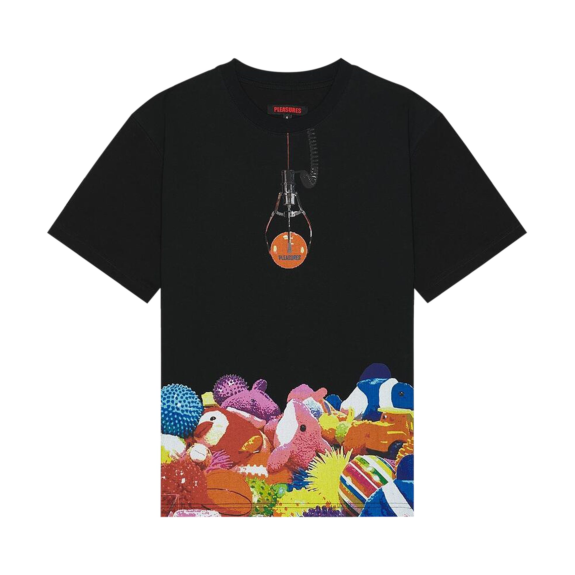 Pre-owned Pleasures Claw Heavyweight T-shirt 'black' | Men's Size Xl