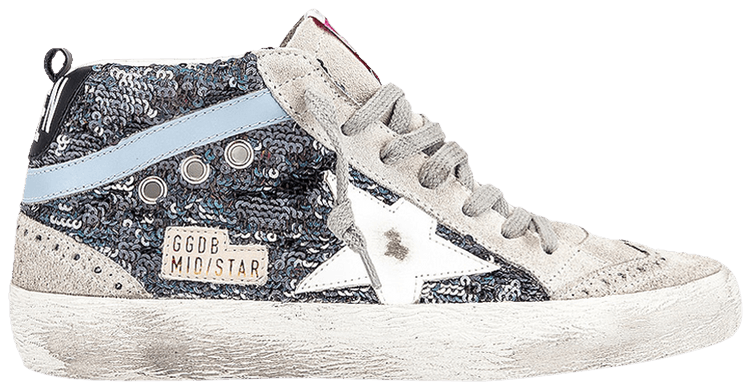 Buy Golden Goose Wmns Mid Star Multi Color Sequins G36WS634 V2 GOAT CA