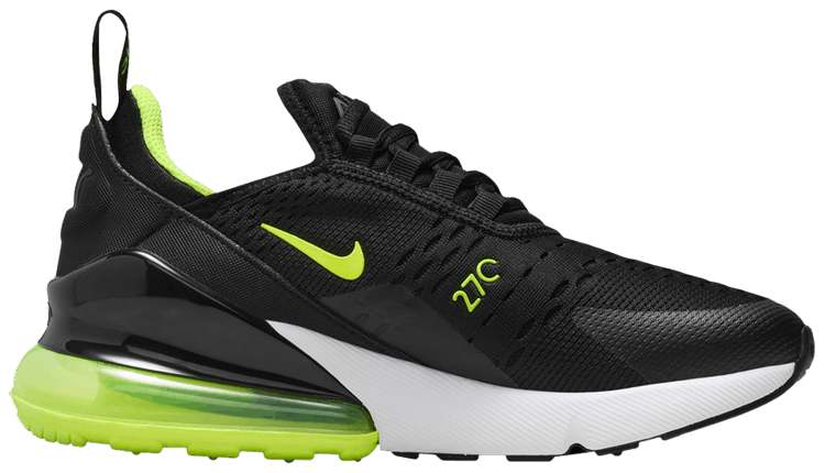 Nike Air Max 270 GS Black Lightning Volt