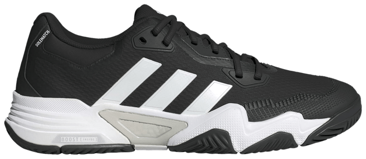 Adidas SoleMatch Control 2 Black White Silver Metallic