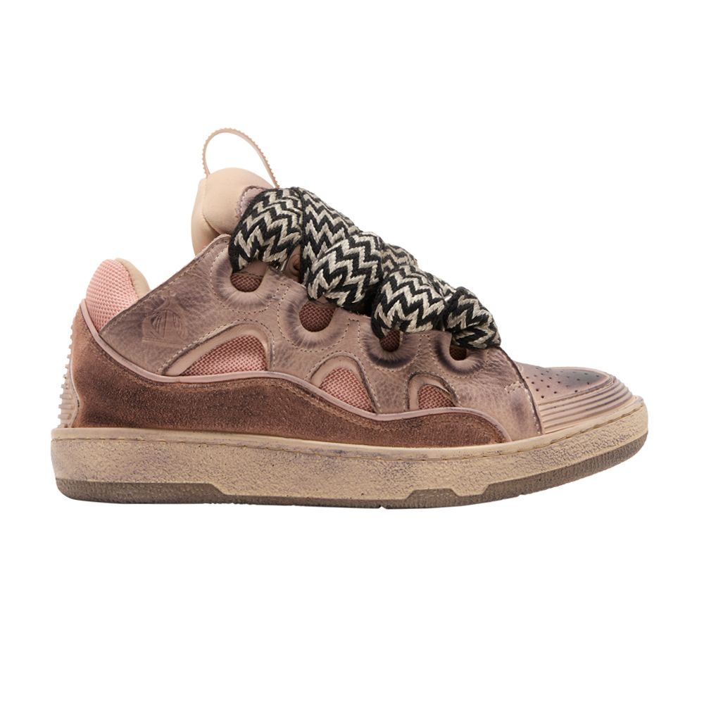 Lanvin Lanvin Wmns Curb Sneakers 'Distressed - Pink' | Women's Size 36
