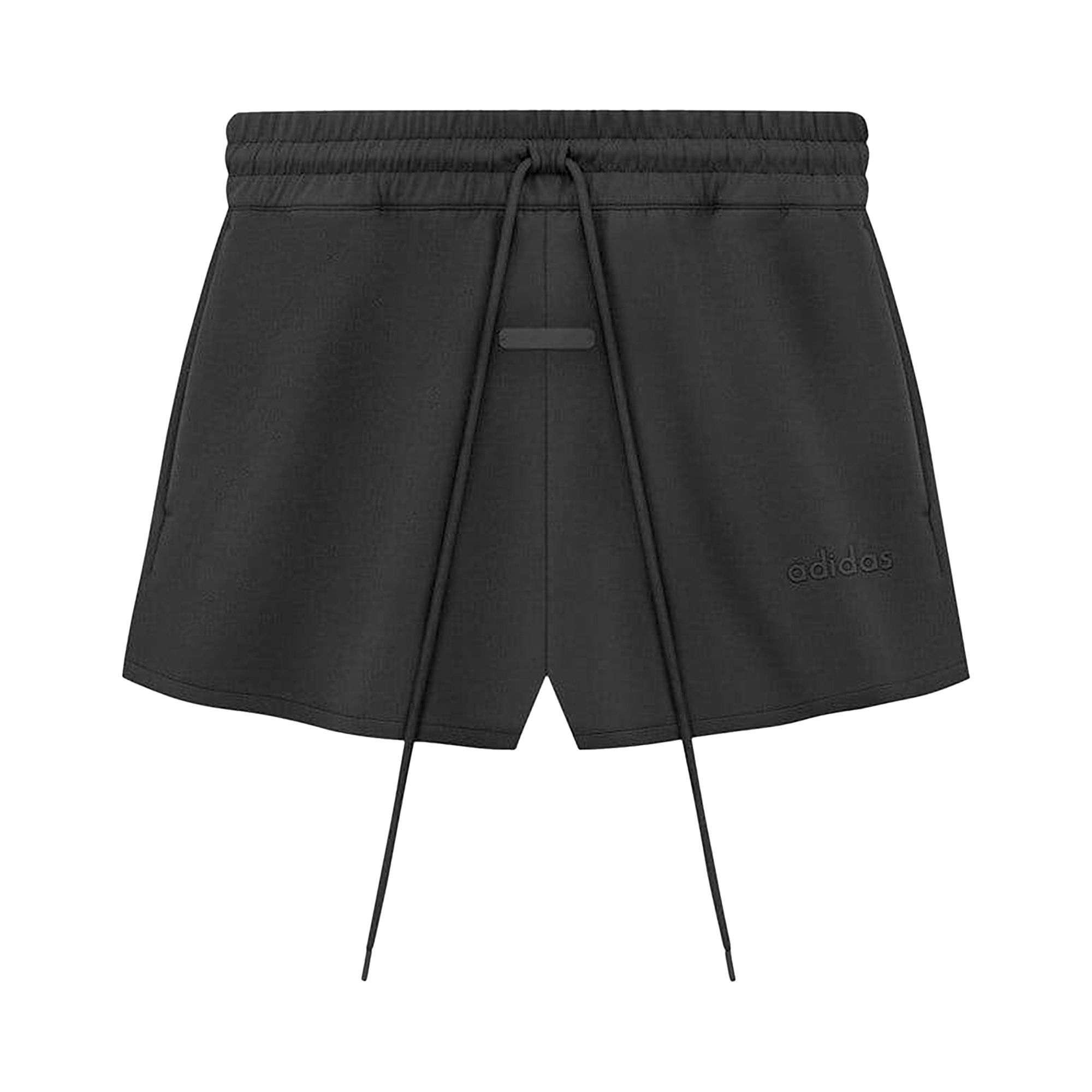 Pre-owned Adidas Originals Adidas X Fear Of God Athletics Suede Fleece Shorts 'black' | Men's Size M