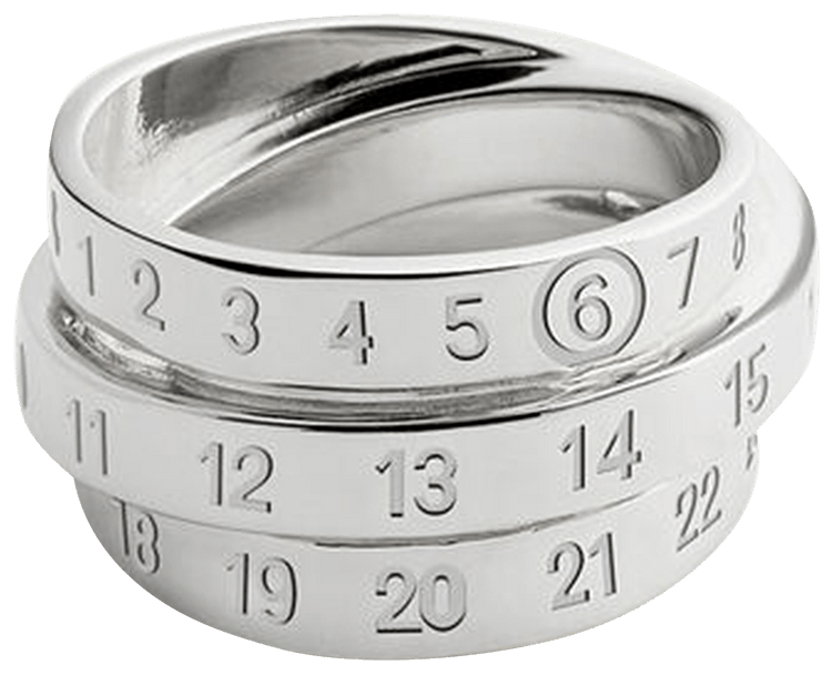 【MM6 Maison Margiela】チゼル リング パラディオ シルバー Buy Mm6 Maison Margiela rings: New & Pre-Owned | GOAT