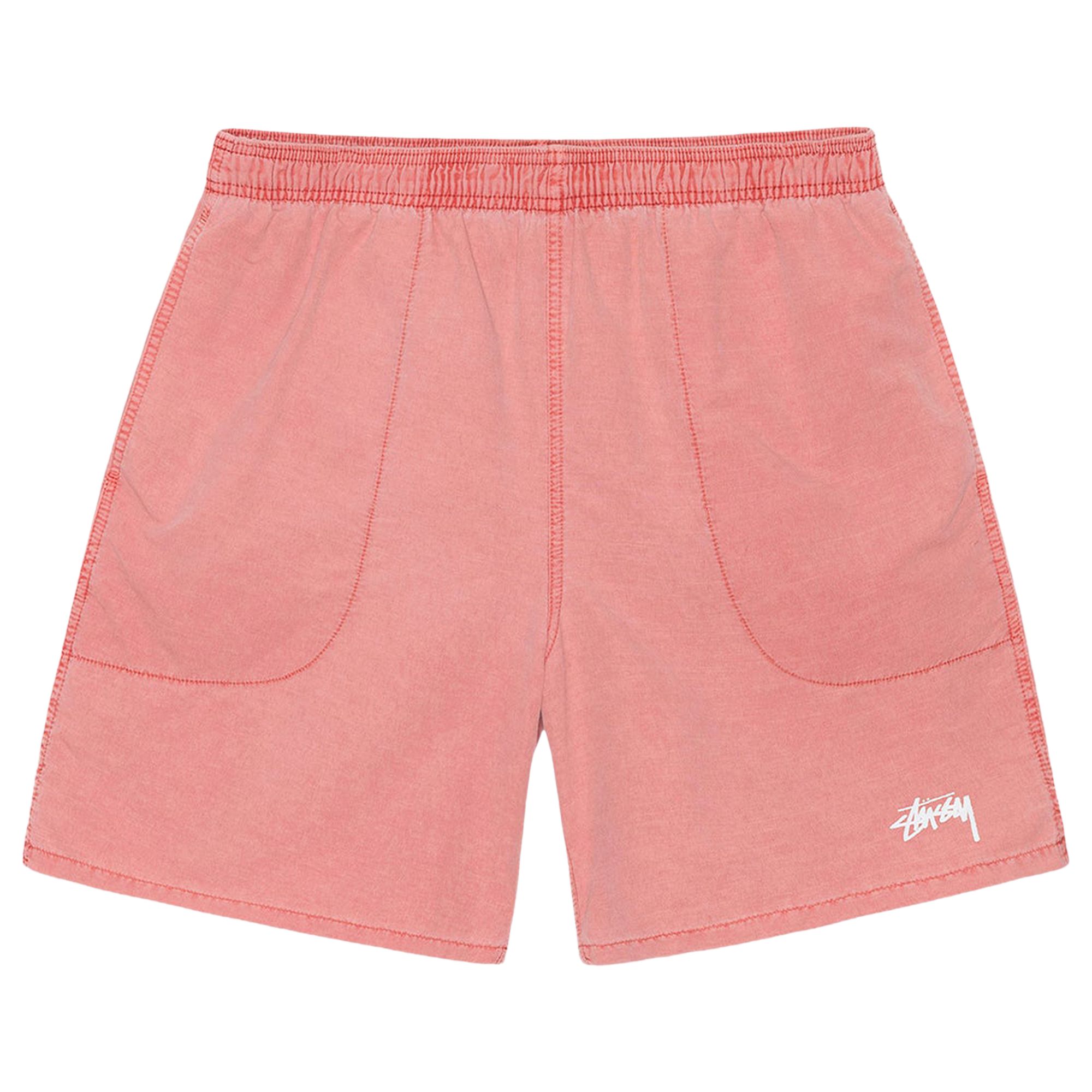 Pre-owned Stussy Pigment Stock Water Short 'pink'